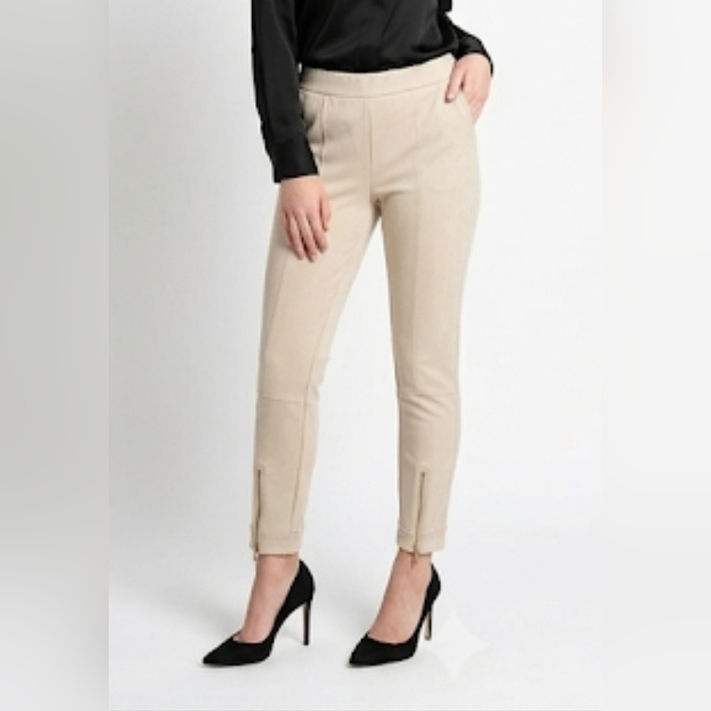 🌷NWT Marciano Beige Skinny Pants with Ankle Zippers🌷size:L